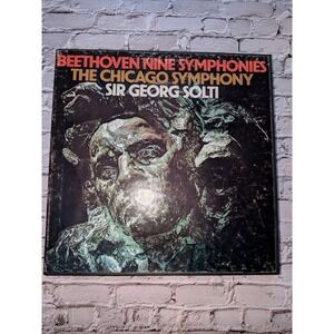 Beethoven Nine Symphonies Chicago Symphony Sir Georg Solti London Vinyl Box Set